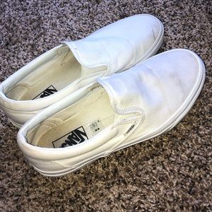 All White Vans